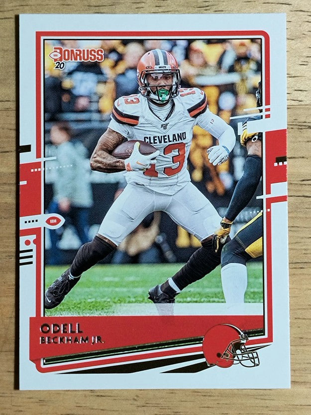 2020 Donruss #73A Odell Beckham Jr.