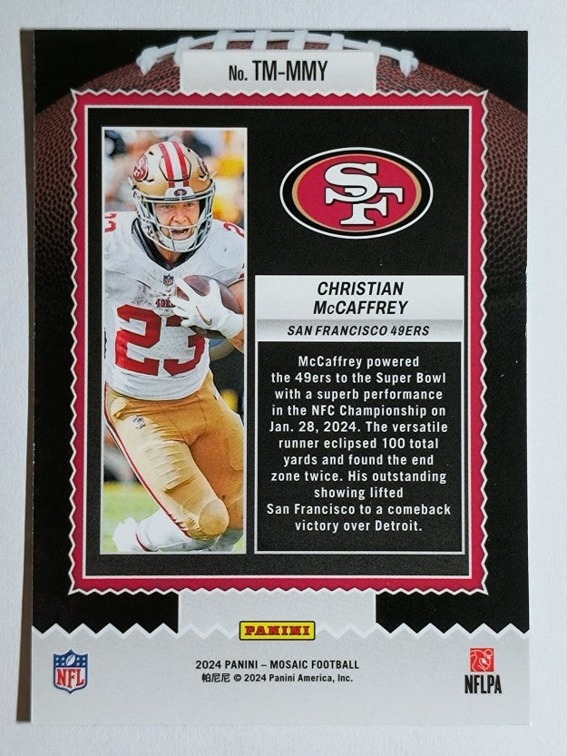 2024 Panini Mosaic Touchdown Masters #5 Christian McCaffrey