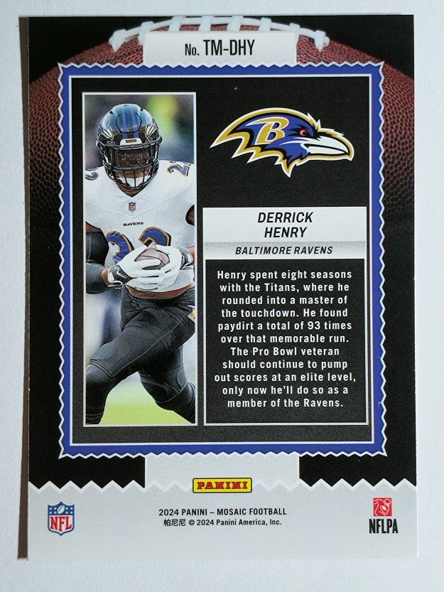 2024 Panini Mosaic Touchdown Masters #10 Derrick Henry