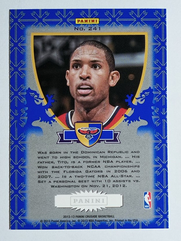 2012-13 Panini Crusade Insert Blue #241 Al Horford