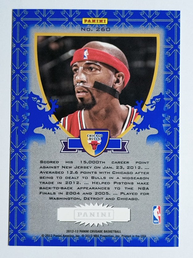 2012-13 Panini Crusade Insert Blue #260 Richard Hamilton