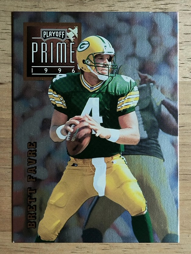1996 Playoff Prime #1 Brett Favre (NM)