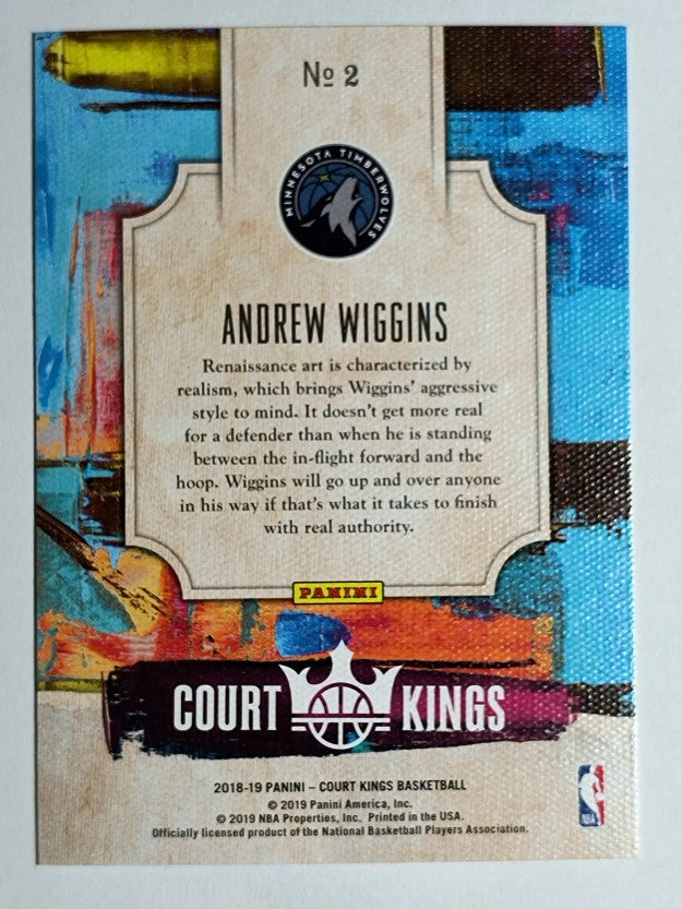 2018-19 Court Kings Renaissance Men #2 Andrew Wiggins