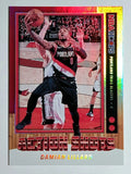2019-20 Hoops Action Shots #11 Damian Lillard