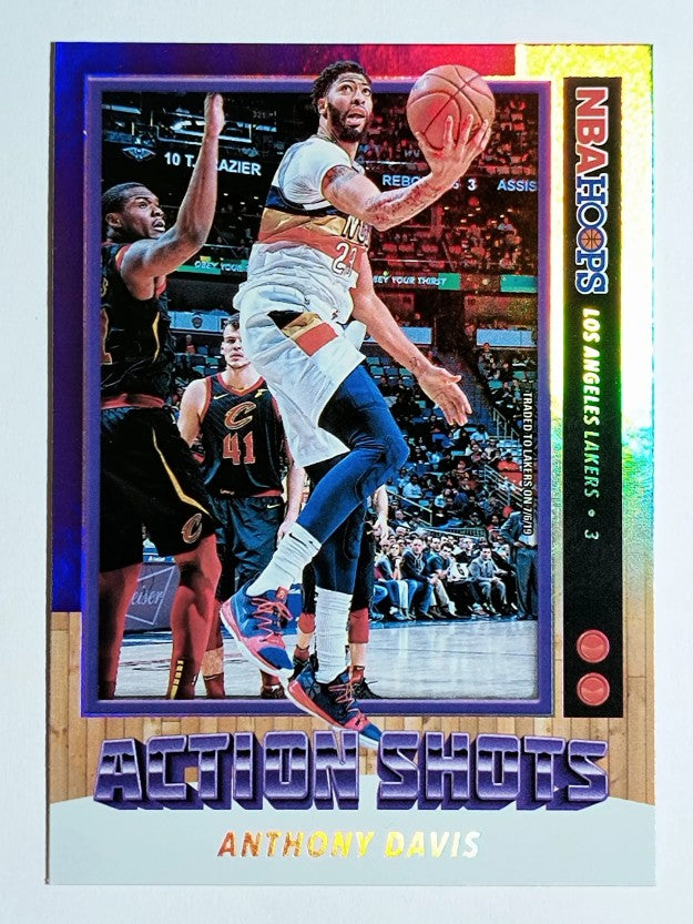 2019-20 Hoops Action Shots #17 Anthony Davis