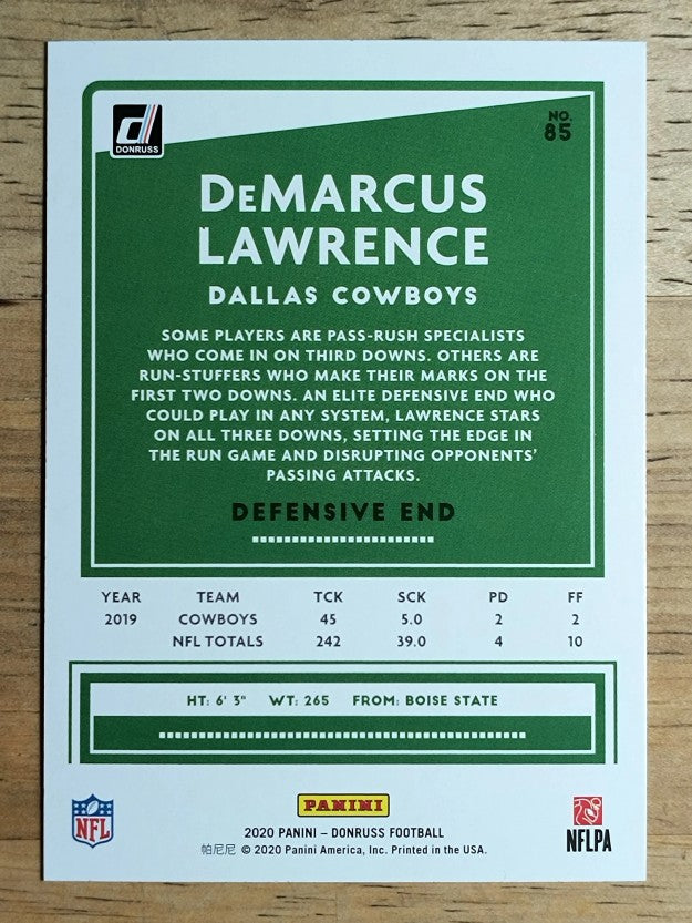 2020 Donruss #85 DeMarcus Lawrence