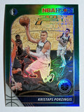 2019-20 Hoops Premium Stock Prizms Green #40 Kristaps Porzingis