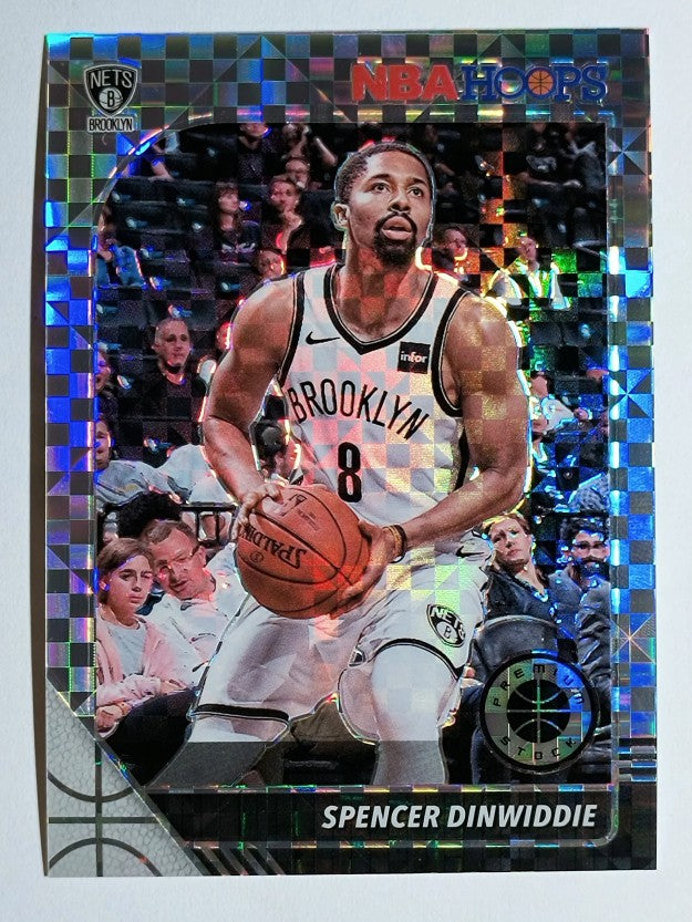 2019-20 Hoops Premium Stock Prizms Premium Set #13 Spencer Dinwiddie