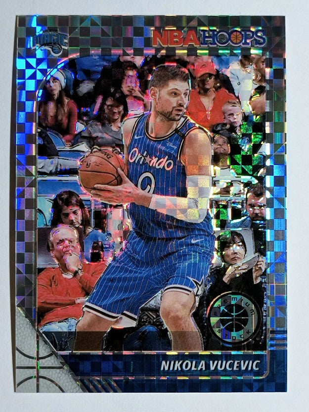 2019-20 Hoops Premium Stock Prizms Premium Set #142 Nikola Vucevic