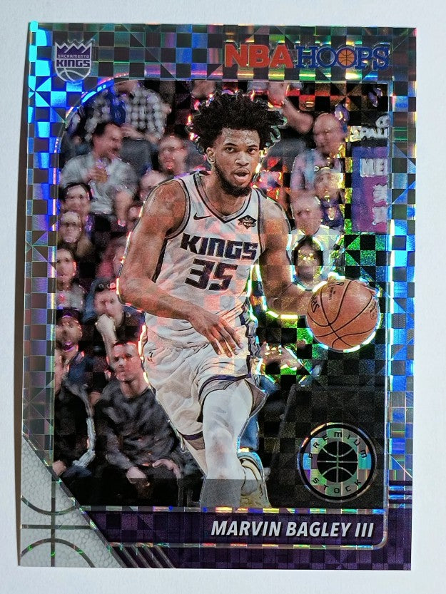 2019-20 Hoops Premium Stock Prizms Premium Set #166 Marvin Bagley III