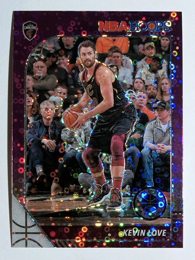 2019-20 Hoops Premium Stock Prizms Purple Disco #32 Kevin Love