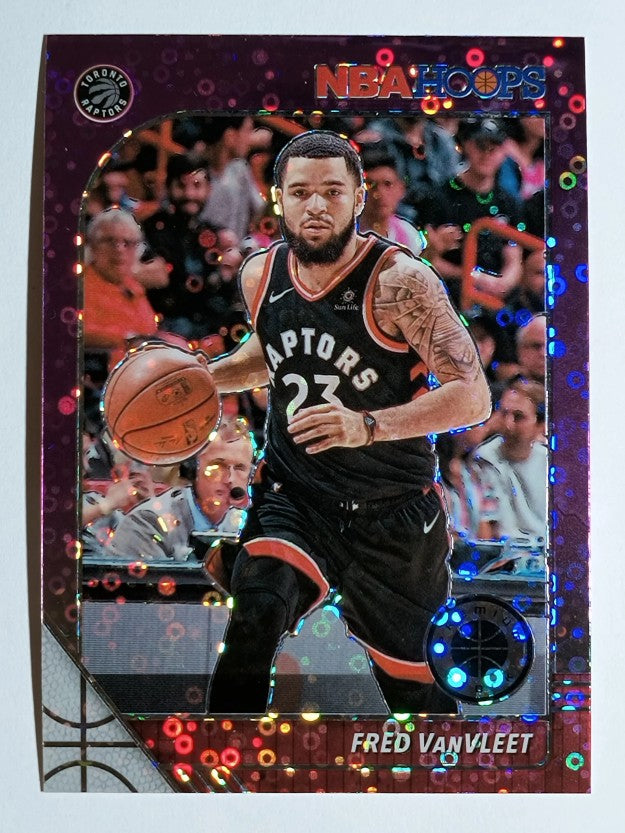 2019-20 Hoops Premium Stock Prizms Purple Disco #183 Fred VanVleet