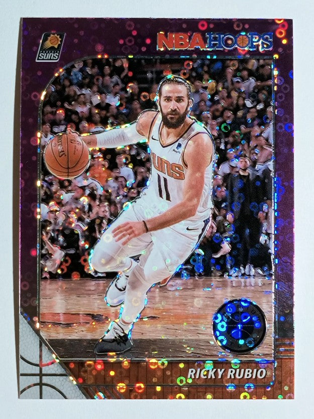 2019-20 Hoops Premium Stock Prizms Purple Disco #189 Ricky Rubio