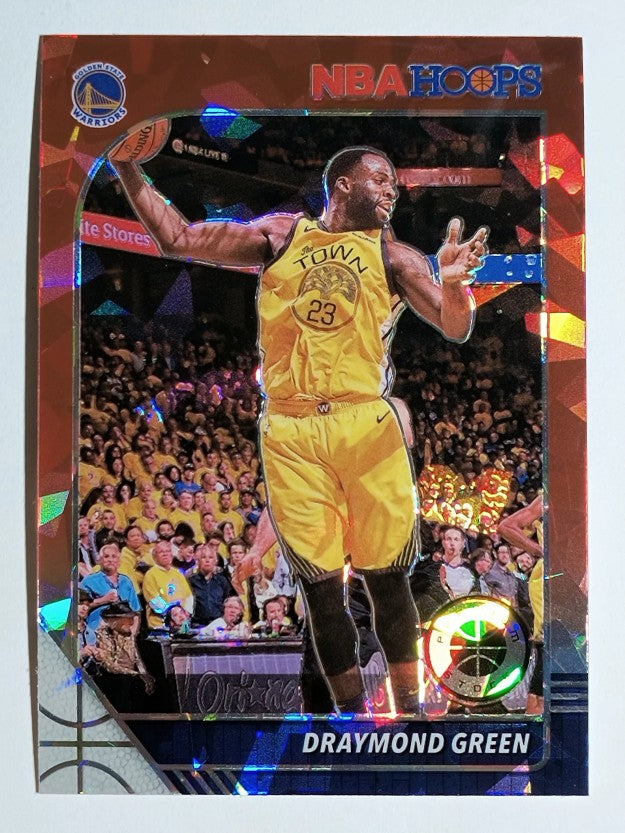 2019-20 Hoops Premium Stock Prizms Red Cracked Ice #62 Draymond Green