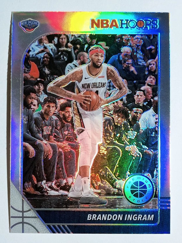 2019-20 Hoops Premium Stock Prizms Silver #119 Brandon Ingram
