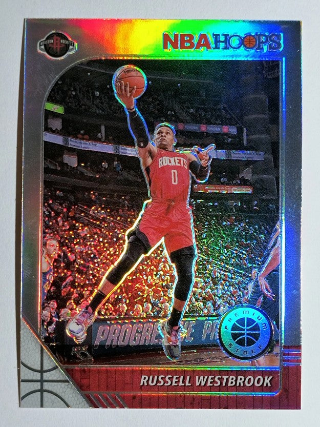 2019-20 Hoops Premium Stock Prizms Silver #129 Russell Westbrook