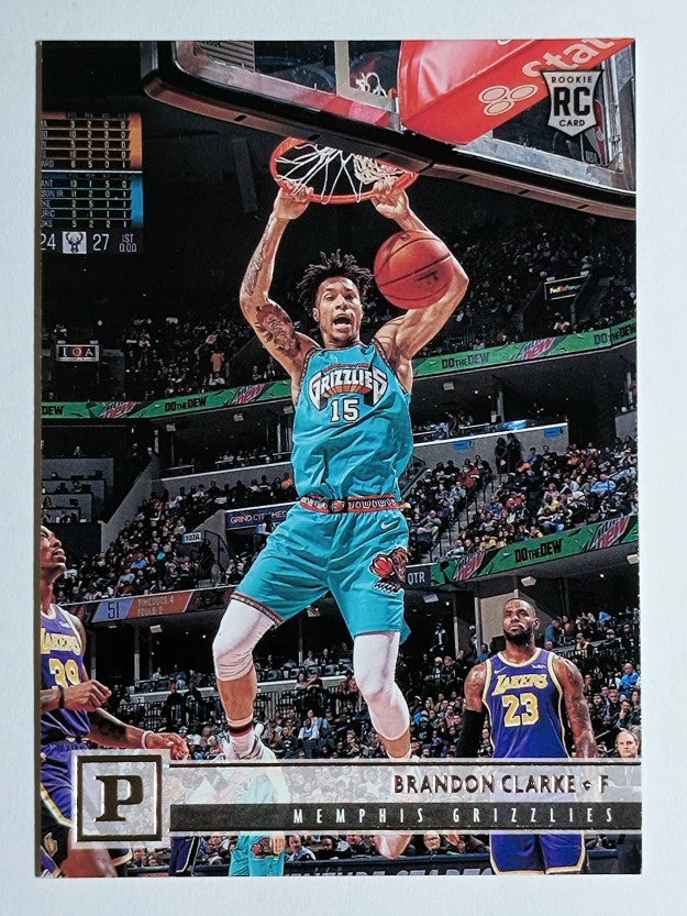 2019-20 Panini Chronicles #134 Brandon Clarke/Panini