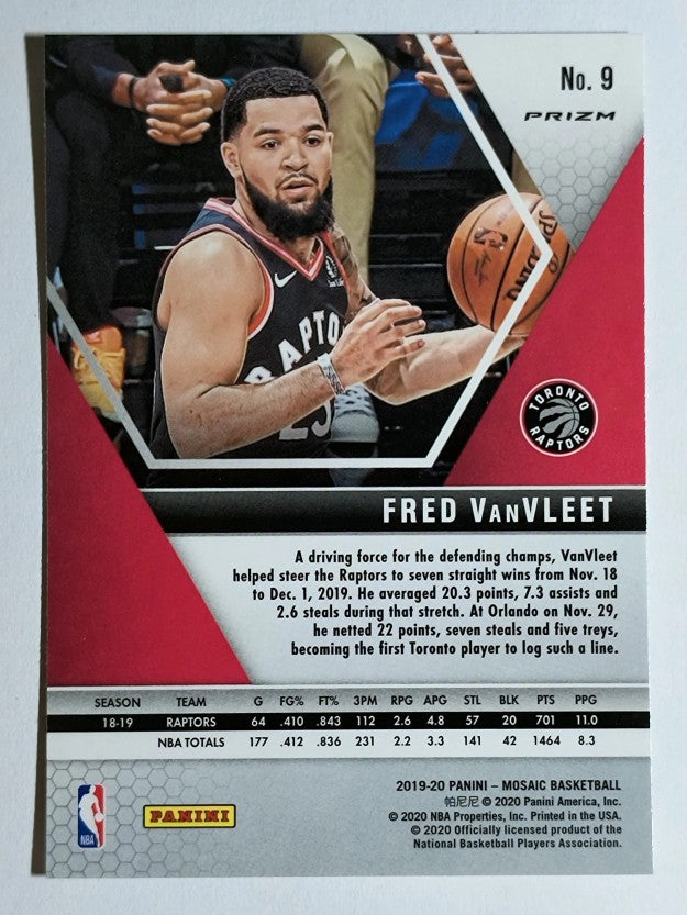 2019-20 Panini Mosaic Mosaic #9 Fred VanVleet