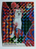 2019-20 Panini Mosaic Mosaic Blue Reactive #85 Khris Middleton