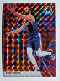 2019-20 Panini Mosaic Mosaic Blue Reactive #158 Ricky Rubio
