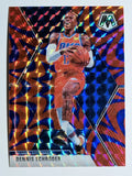 2019-20 Panini Mosaic Mosaic Blue Reactive #163 Dennis Schroder