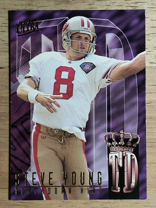 1995 Ultra Touchdown Kings #10 Steve Young (NM)