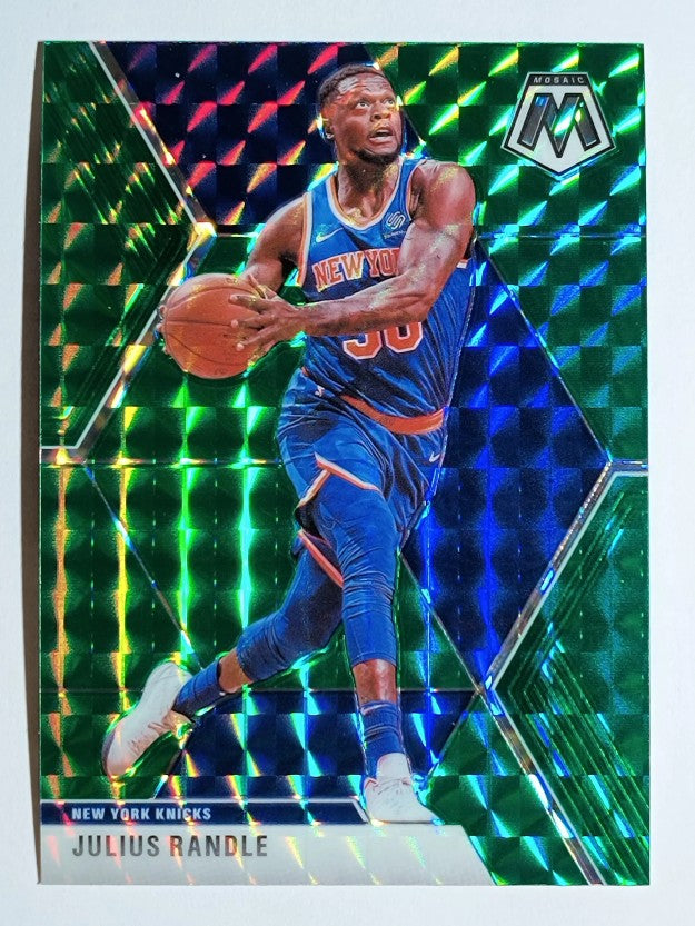 2019-20 Panini Mosaic Mosaic Green #81 Julius Randle