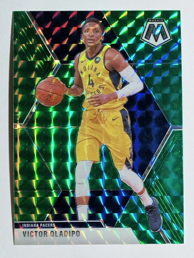 2019-20 Panini Mosaic Mosaic Green #145 Victor Oladipo