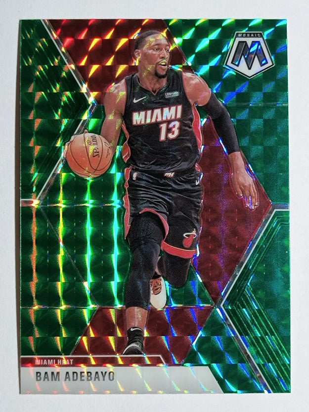2019-20 Panini Mosaic Mosaic Green #150 Bam Adebayo