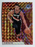 2019-20 Panini Mosaic Mosaic Orange Reactive #15 CJ McCollum