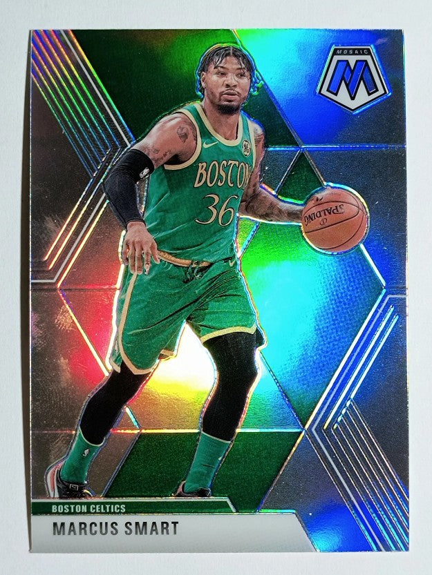 2019-20 Panini Mosaic Silver #109 Marcus Smart