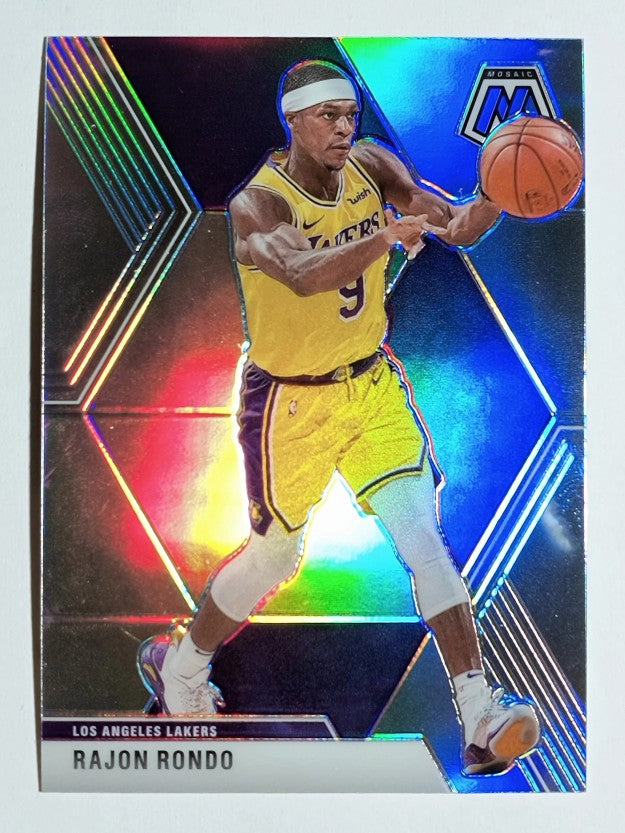 2019-20 Panini Mosaic Silver #196 Rajon Rondo