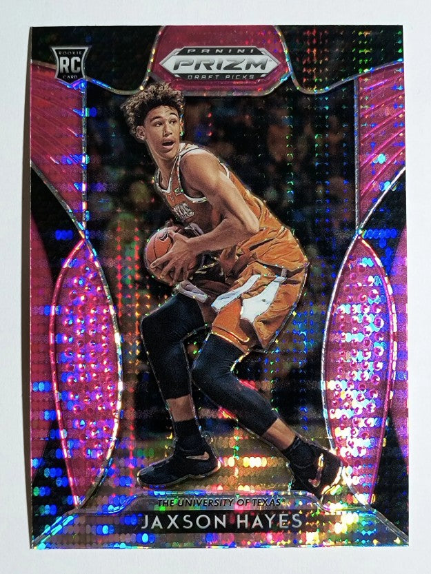 2019-20 Panini Prizm Draft Picks Prizms Pink Pulsar #9 Jaxson Hayes