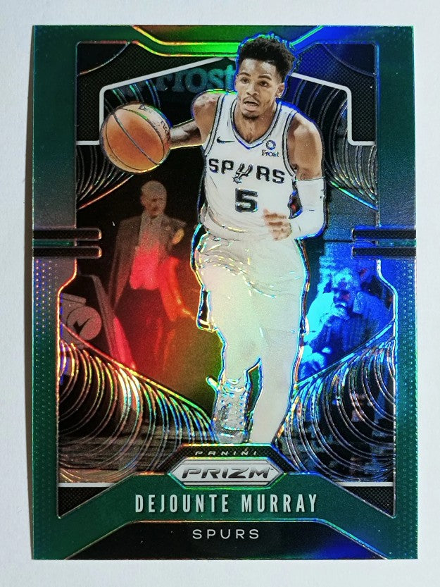 2019-20 Panini Prizm Prizms Green #138 Dejounte Murray