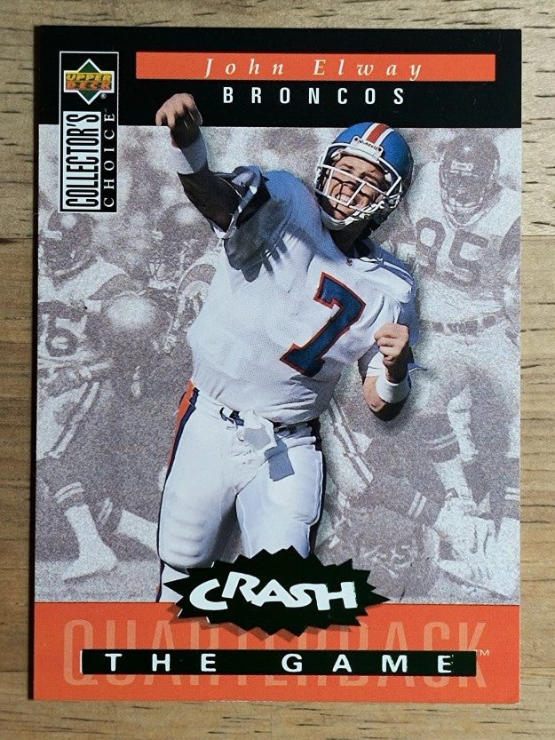 1994 Collector's Choice Crash the Game #C6G John Elway WIN S (EX)