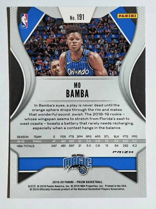 2019-20 Panini Prizm Prizms Silver #191 Mo Bamba