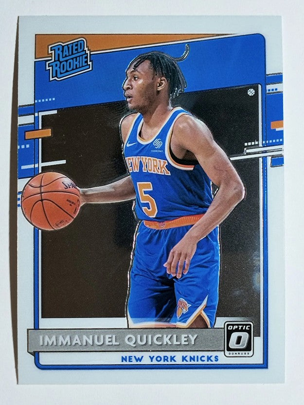2020-21 Donruss Optic #175 Immanuel Quickley RR RC
