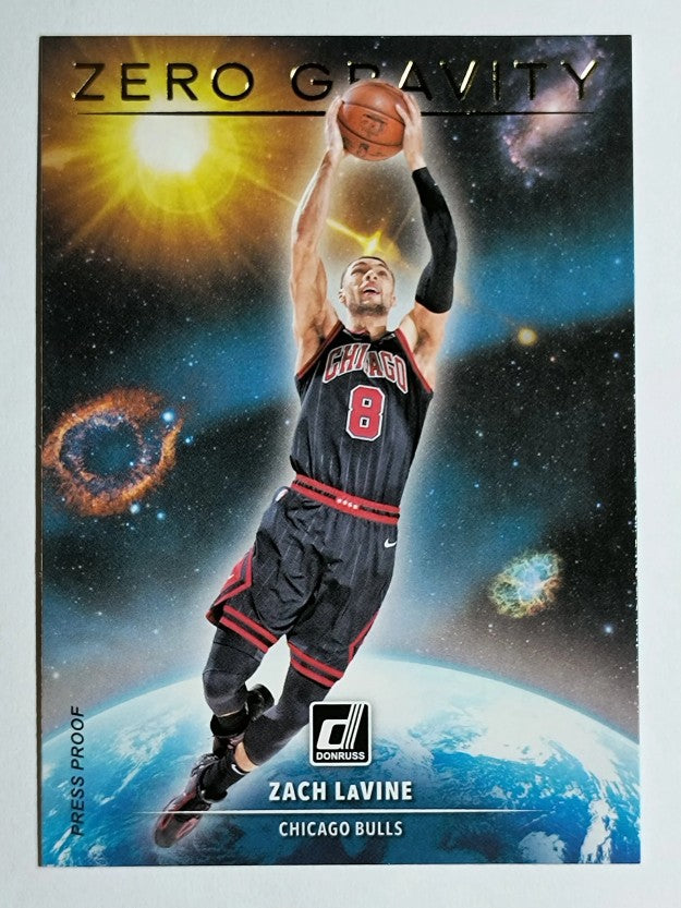 2020-21 Donruss Zero Gravity Press Proof #6 Zach LaVine