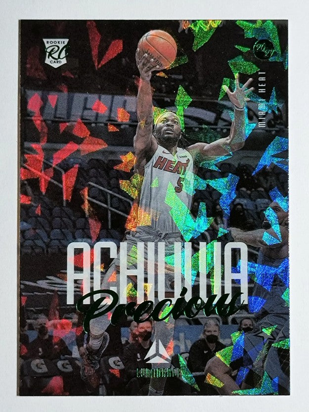 2020-21 Panini Chronicles Green #136 Precious Achiuwa/Luminance