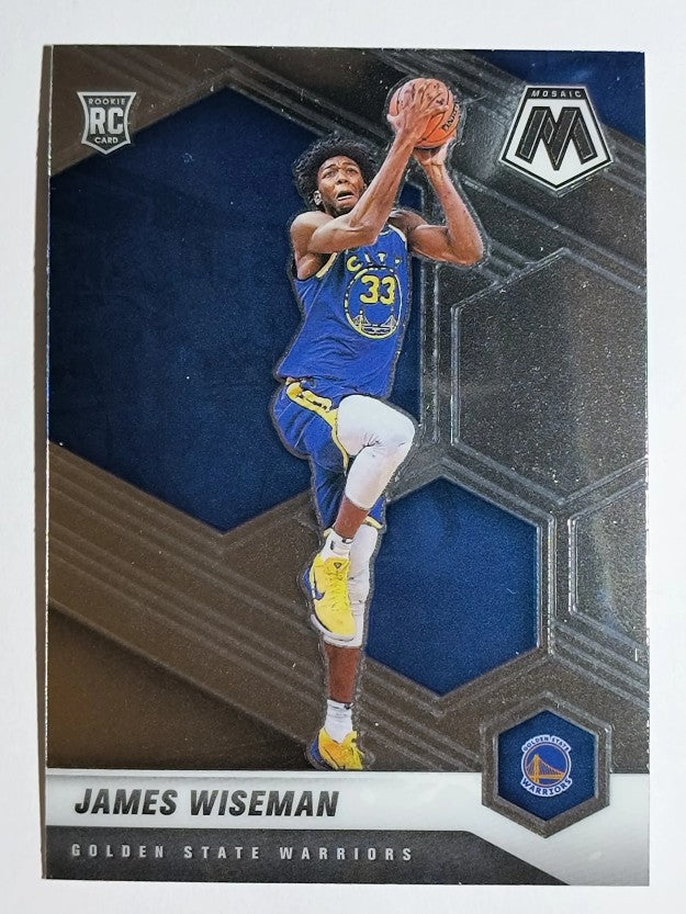 2020-21 Panini Mosaic #205 James Wiseman RC