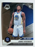 2020-21 Panini Mosaic #266 James Wiseman
