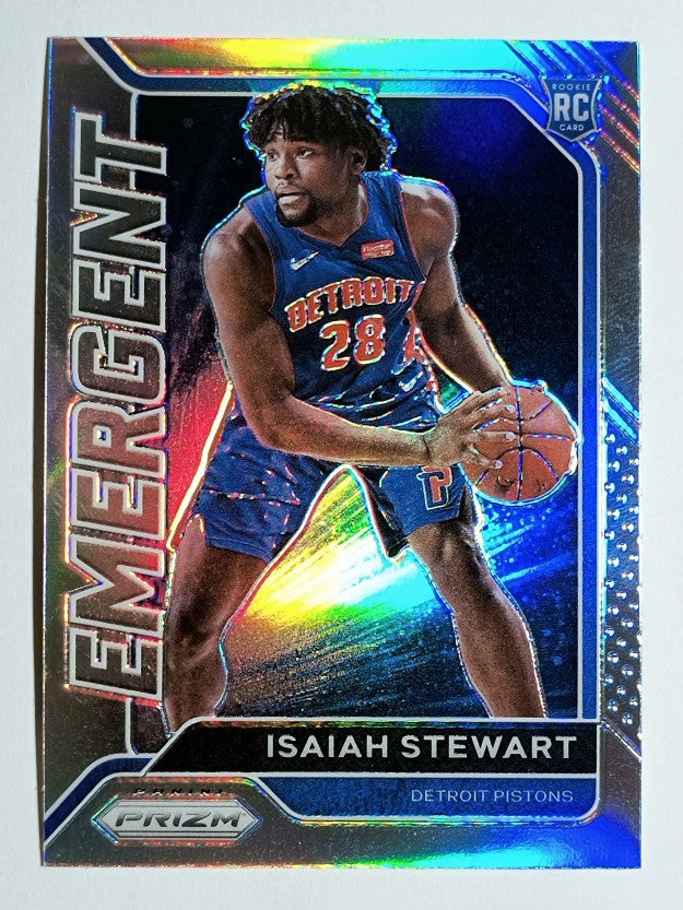2020-21 Panini Prizm Emergent Prizms Silver #2 Isaiah Stewart