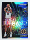 2020-21 Panini Prizm Instant Impact Prizms Silver #8 Zeke Nnaji