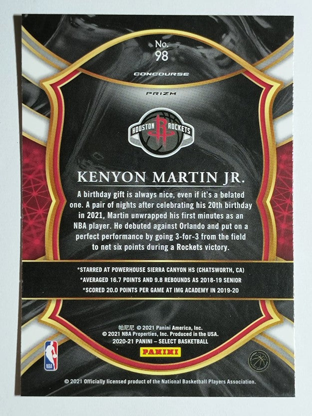 2020-21 Select Prizms Blue #98 Kenyon Martin Jr.