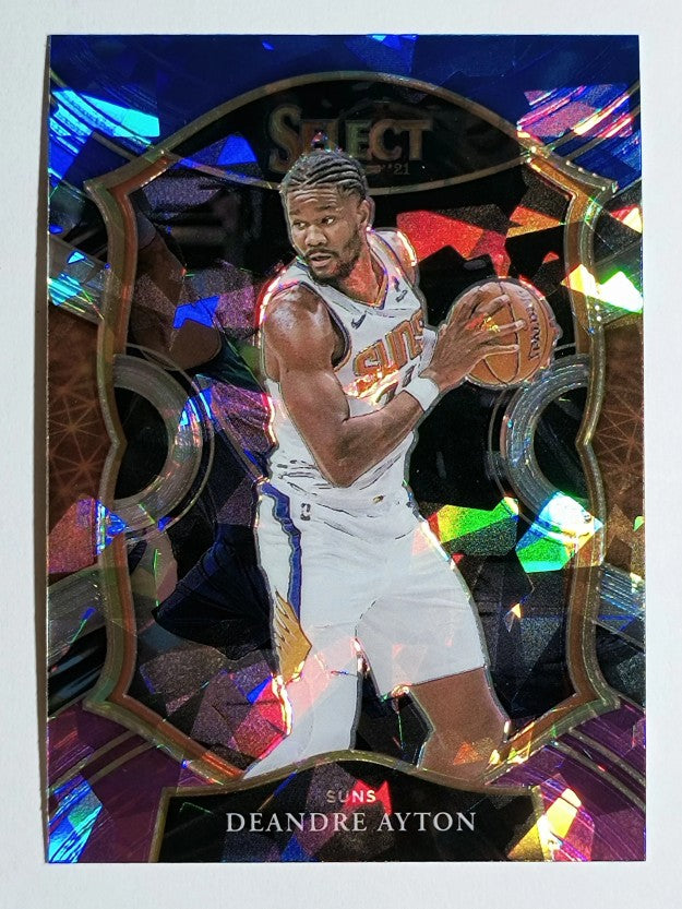 2020-21 Select Prizms Blue White Purple Ice #33 Deandre Ayton