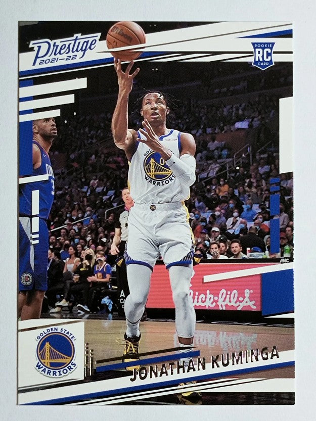 2021-22 Panini Chronicles #55 Jonathan Kuminga/Prestige
