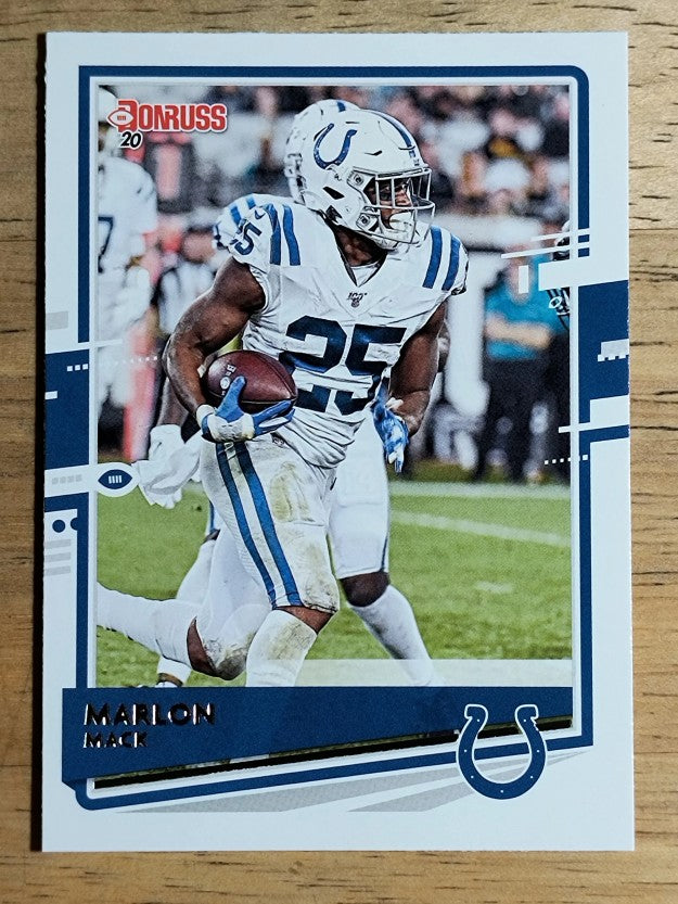 2020 Donruss #122 Marlon Mack