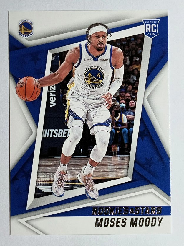 2021-22 Panini Chronicles #107 Moses Moody/Rookies and Stars