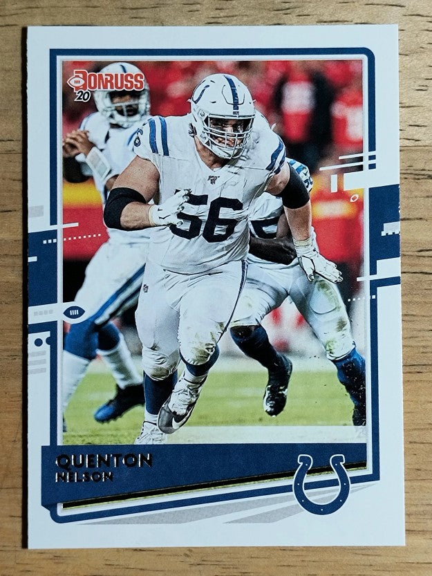 2020 Donruss #123 Quenton Nelson