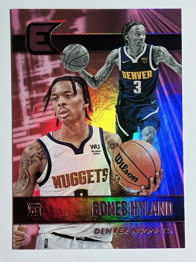 2021-22 Panini Chronicles Pink #316 Bones Hyland/Essentials